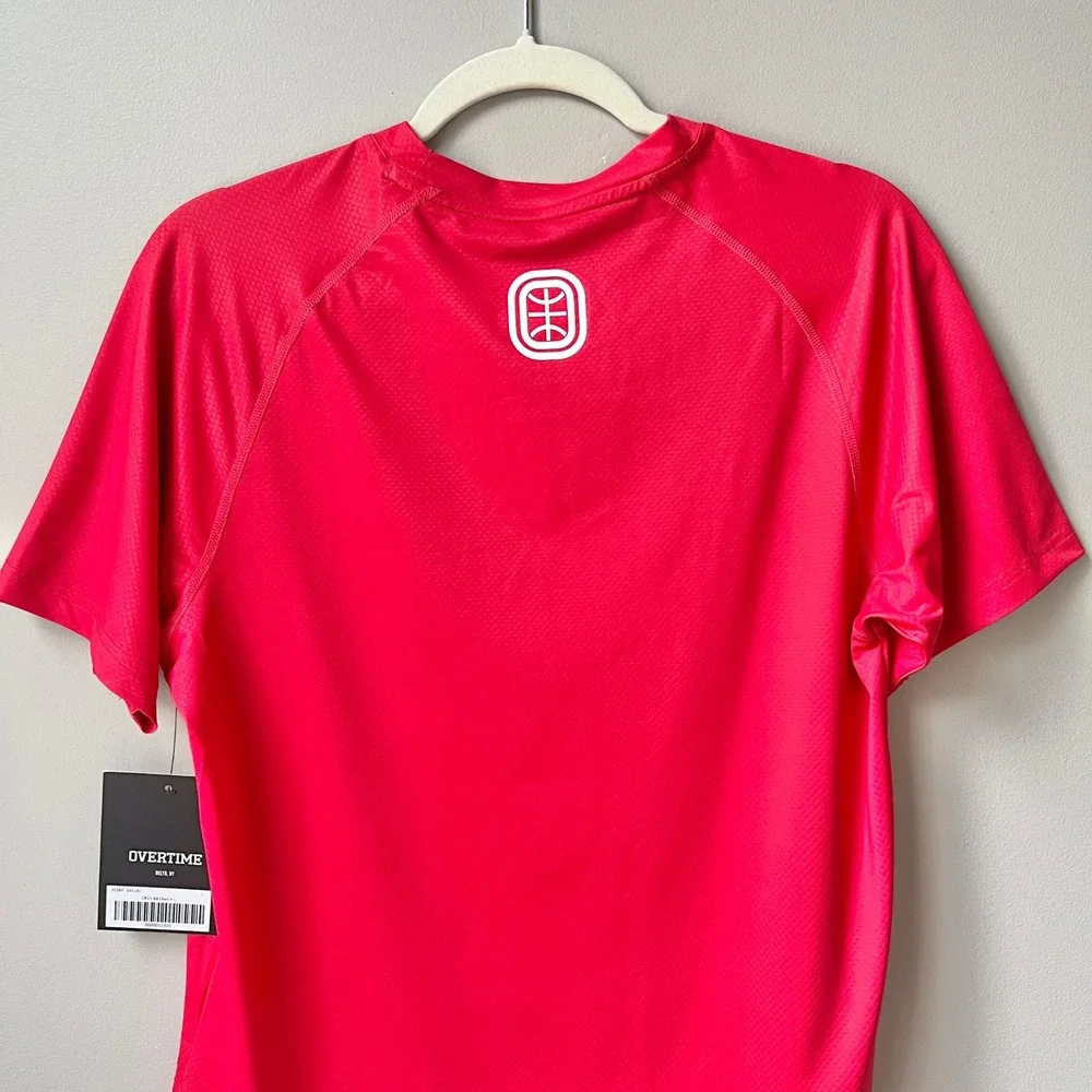 Overtime Elite City Reapers T-shirt Youth Large New NWT Red Basketball Fan Shirt